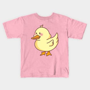 Cute yellow Duck Kids T-Shirt